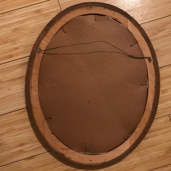 Vintage Cross-Stitch Flower Wall Hanging - Picture 2 of 2